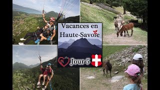 ON A FAIT LE GRAND SAUT  VACANCES EN HAUTESAVOIE [upl. by Adlare]