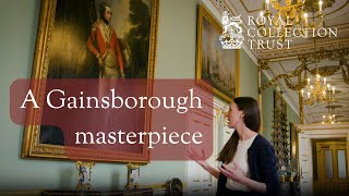 Explore a portrait in Buckingham Palaces East Wing Thomas Gainsborough masterpiece [upl. by Odnumyar]