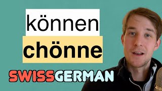 Schweizerdeutsch Lernen  10 Häufige Verben aus dem Alltag  Gegenwart und Vergangenheit [upl. by Rosaline165]