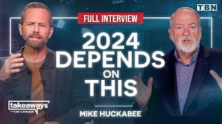 Mike Huckabee The Biggest QUESTION America is Facing in 2024  Kirk Cameron on TBN [upl. by Soloma]