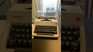 Writing advice use a typewriter writing typewriters writingtips [upl. by Brigg]