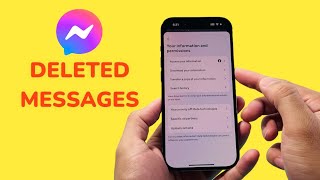 How to Recover Deleted Messages on Messenger [upl. by Atekin]