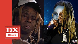 Lil Wayne Has Hilarious Reaction To AI Trying To Duplicate His Music [upl. by Adekam331]