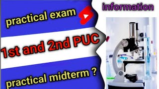 1st PUC and 2nd PUC ll practical exam information ll midterm exam practical [upl. by Bart696]