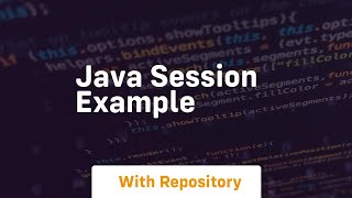 java session example [upl. by Berriman659]