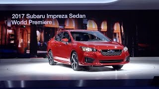 IMPREZA SEDAN 2016 New York International Auto Show [upl. by Neal149]