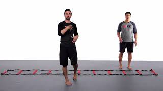 Agility Ladder Rotational Power Drills  Juice Compound [upl. by Eignat]