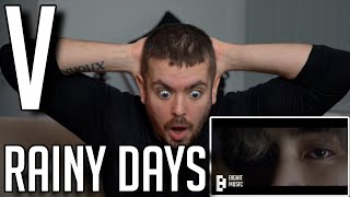 V Rainy Days Official MV Reaction  Brad Reacts [upl. by Araihc]