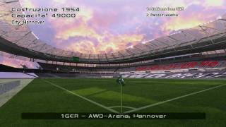 BundesLiga HD stadiums in PES6 HD 720p with download links [upl. by Nawed481]