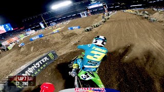 GoPro Ken Roczen  2020 Monster Energy Supercross  450 Main Event Highlights  Anaheim 2 [upl. by Eade56]