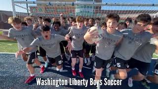 Washington Liberty Boys Soccer [upl. by Kcam498]