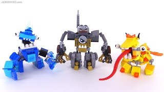 LEGO Mixels series 5 MAXes Klinkers Lixers Frosticons [upl. by Sherr]