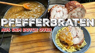 PFEFFERBRATEN AUS DEM DUTCH OVEN [upl. by Etnaid]