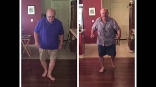 Parkinsons Freezing of Gait  Before and After Exercise [upl. by Vial128]