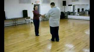 West Coast Swing Workshop Pattern 2 Steps with John Lindo 122909 at IM Gallery [upl. by Nitsirt]