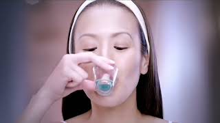 English Listerine 2024 Commercial  Tiny Listerine people inside a Female Mouth [upl. by Jump269]