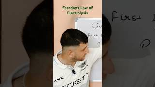 Faraday Law of ElectrolysisClass12Chemistry cbse chemistry ncert shorts youtubeshorts [upl. by Relluf]