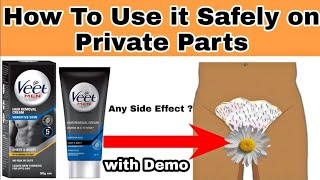 Veet Hair Removal Cream For Men  How to remove hairs of Private Parts   rohit kindra [upl. by Dachia]