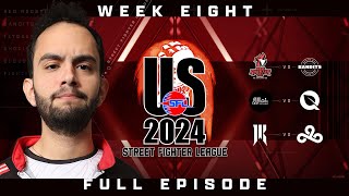 Week 8  Street Fighter League ProUS  Red Rooster vs Bandits FS vs FlyQuest SR vs Cloud9 [upl. by Javier]