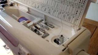 time2do Janome 4618 Bobbin winding [upl. by Shiekh]