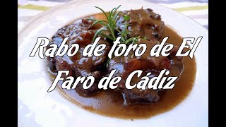 Rabo de toro con Vino Fino de Jerez [upl. by Vally]