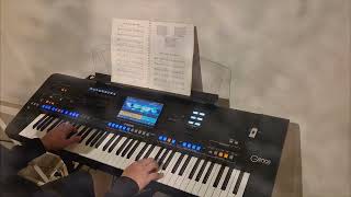 Hark The Herald Angels Sing  Yamaha Genos Cover [upl. by Nwahsav]