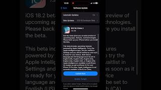 iOS 182 beta 2 is OUT ios18 [upl. by Casanova]