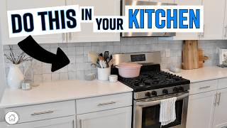 How to install a zellige tile backsplash  DIY no grout [upl. by Rednaeel]