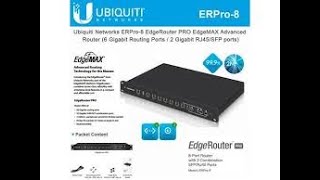 Edge Router Pro8 Quick Setup [upl. by Vedis]