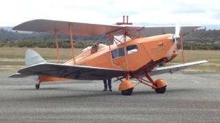 DH 83 Fox Moth ZKADI 1MP4 [upl. by Aiclef]