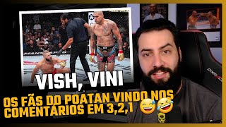 DE NOVO NÃO VINI 😂😂  SOBRE A ASCENSÃO DE ALEX POATAN NO UFC [upl. by Kennith]