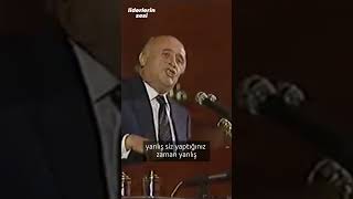 Süleyman Demirel 36 oyla meclisin 65i kadar vekil çıkaramazsınız 1987 liderlerinsesi [upl. by Artimas]