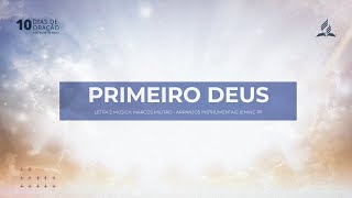 Primeiro Deus  Música Oficial  10DiasdeOração 2023 [upl. by Bale]