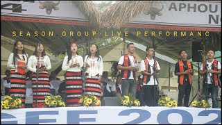 AJAT ADI ARAM Season Group Live Performance Chaga Ngee at Marenmai Nam 2024 [upl. by Ahsehyt]