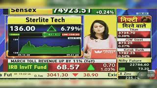 Sterlite Technologies Share News Today Sterlite Technologies Share Latest News  9th April 2024 [upl. by Tilagram864]