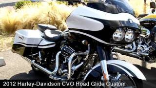 MotoUSA 2012 HarleyDavidson CVO Road Glide Custom [upl. by Tsirhc]