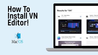 How to Install VN Editor in MacBook easy [upl. by Cousins780]