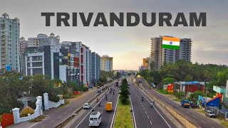 Trivandrum City  Capital Of Kerala  Beautiful City  Explore Yrs [upl. by Wilburt]