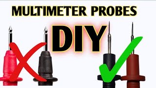 EV YAPIMI MULTİMETRE PROBU  HOME MADE MULTIMETER PROBES [upl. by Emmalyn]