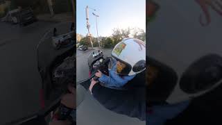 school way kymco motovlog insta360 downtown ortakoy [upl. by Anaitsirhc]