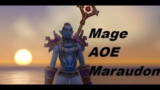 Classic WoW Mage AOE Maraudon Farming [upl. by Alenson770]