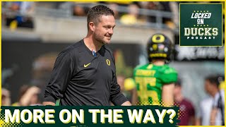 Oregon Football MISSES 5star Linkon Cure all eyes on Kaleb Edwards  Oregon Ducks Podcast [upl. by Anitsirhc]