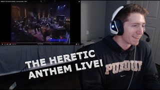 Chris REACTS to Slipknot  The Heretic Anthem Live on Conan 2001 [upl. by Dasi]