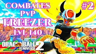 DRAGON BALL XENOVERSE 2  Combates PvP online RazaFreezer2online PvP Battles RaceFreezer [upl. by Aerdno]