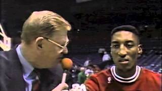 1989  Scottie Pippen Interview [upl. by Georgy]