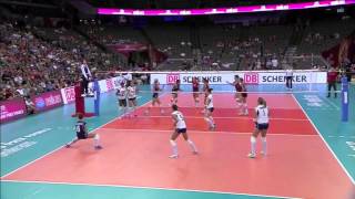 Karsta Lowe FIVB World Grand PRIX MVP 2015 Highlights [upl. by Ahsieyn530]