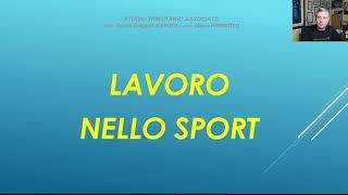 IL LAVORO NELLO SPORT [upl. by Lion496]