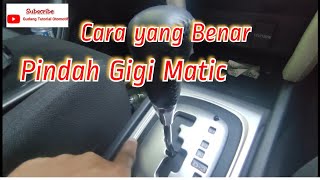 Cara pindah gigi mobil All new Rush Matic yang benar Tutorial mengemudi transmisi matic [upl. by Sinnoda]