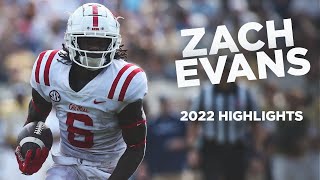 Zach Evans  Future NFL Star  2022 Highlights [upl. by Anabahs929]