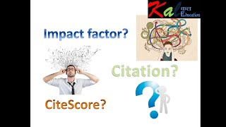 What is the impact factor impact factor citation cite score SNIP SJR [upl. by Genaro]